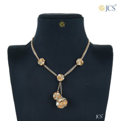 Saraha Gold Necklace Set_JGNS5031