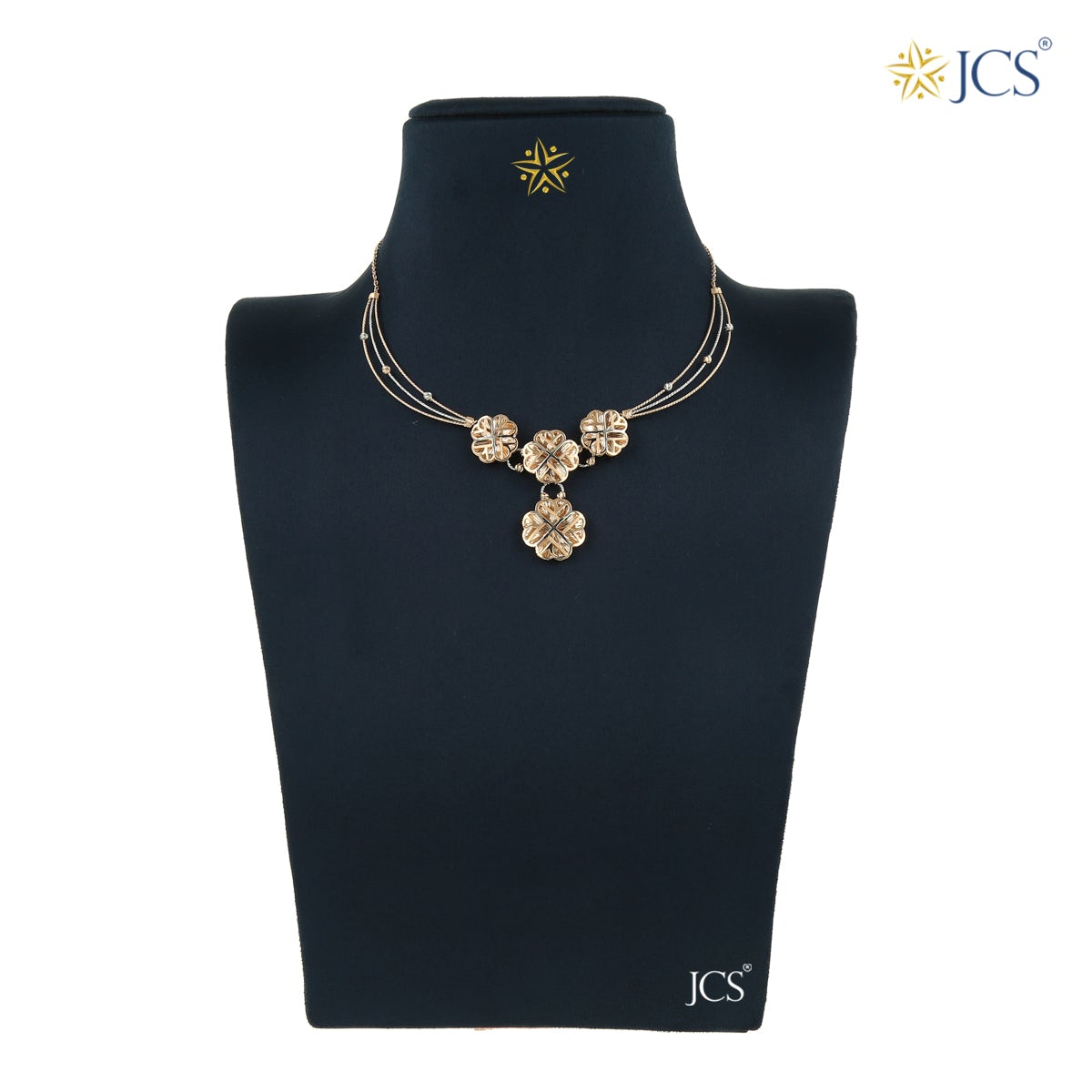 Fiorel Gold Necklace Set_JGNS5033