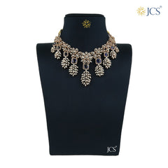 Guzaarish Gold Necklace Set_JGNS5035