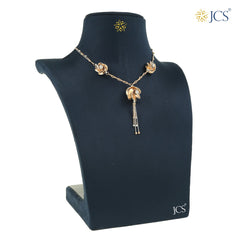 Flora Gold Necklace Set_JGNS5040