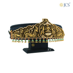 Classic Goddess Lakshmi Gold Oddiyanam _JGO8003