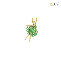 Green Ballerina Pendant_JGP3046