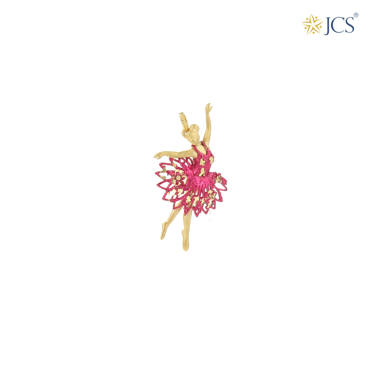 Pink Ballerina Pendant_JGP3051