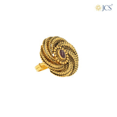 Afra Gold Ring_JGR1023