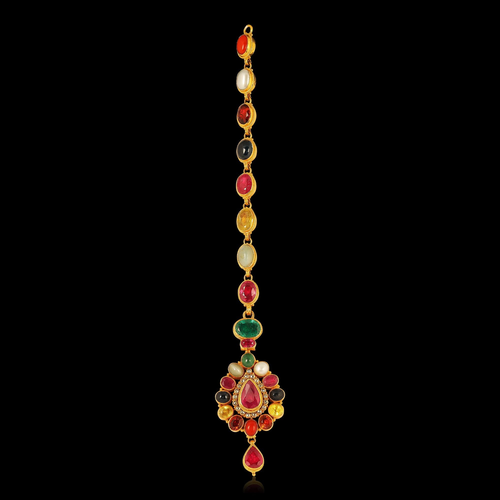 Navaratna Nagas Maang Tikka _JGT1002