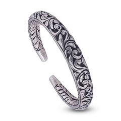 Sobha Large Silver Bracelet_JSB4018