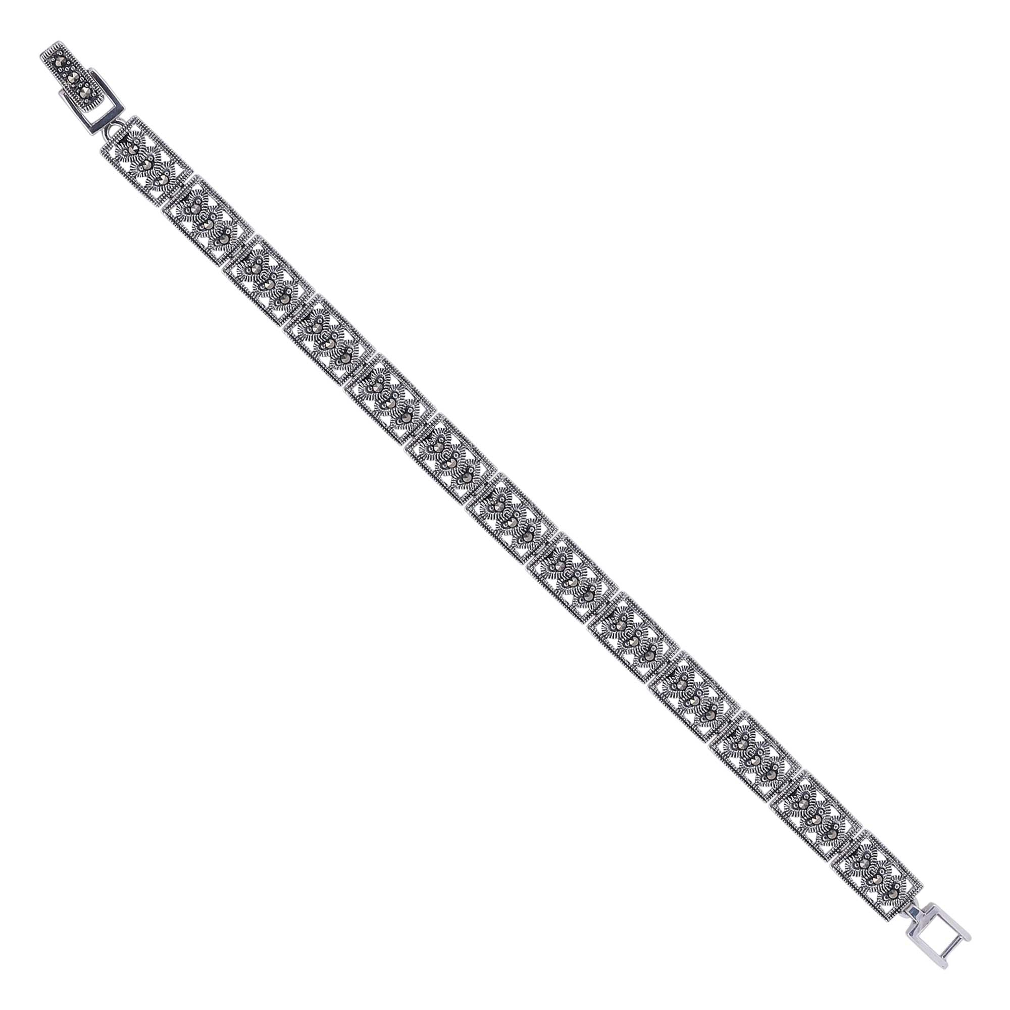 Intricate Silver Bracelet_JSB4042