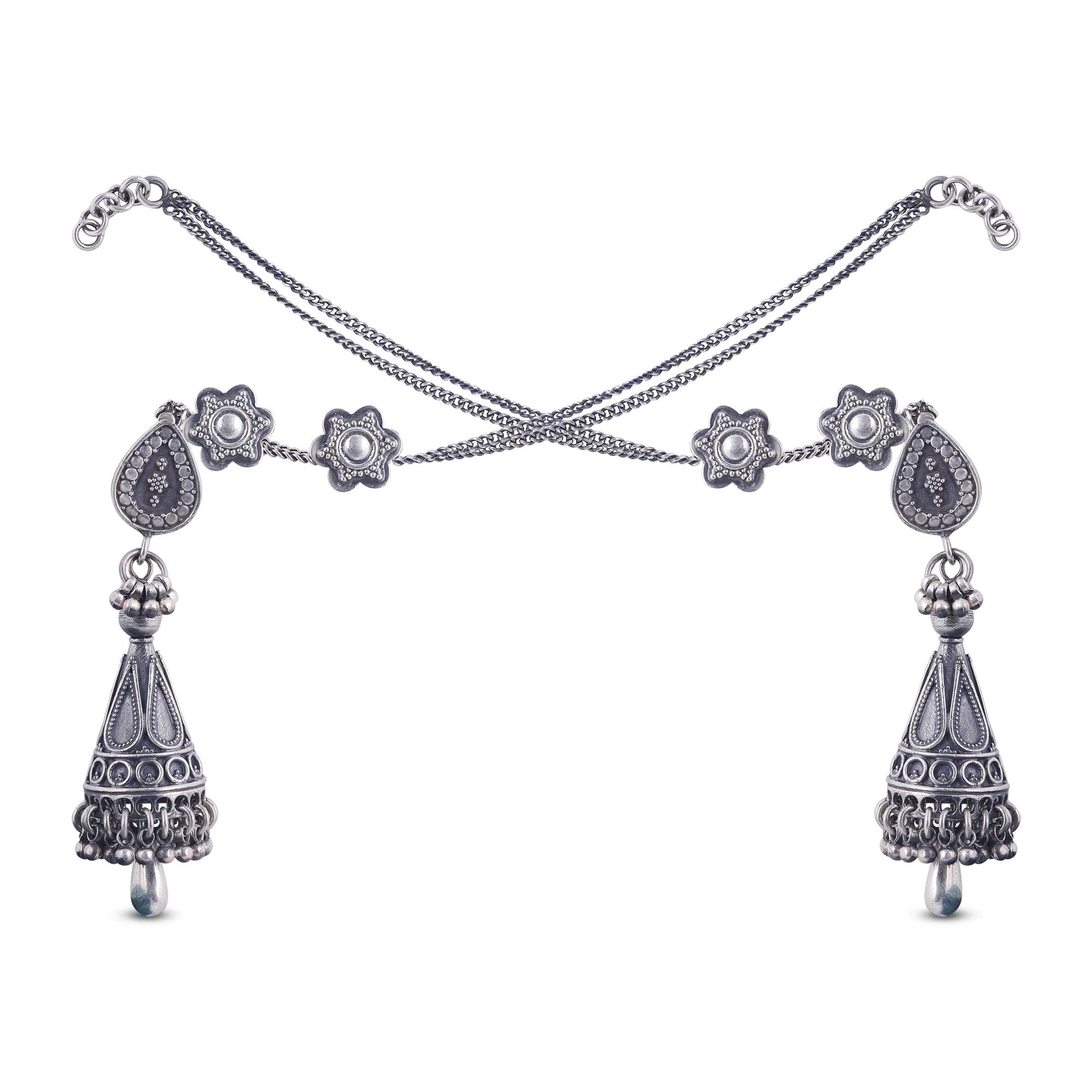 Reise Silver Earring_JSE2015