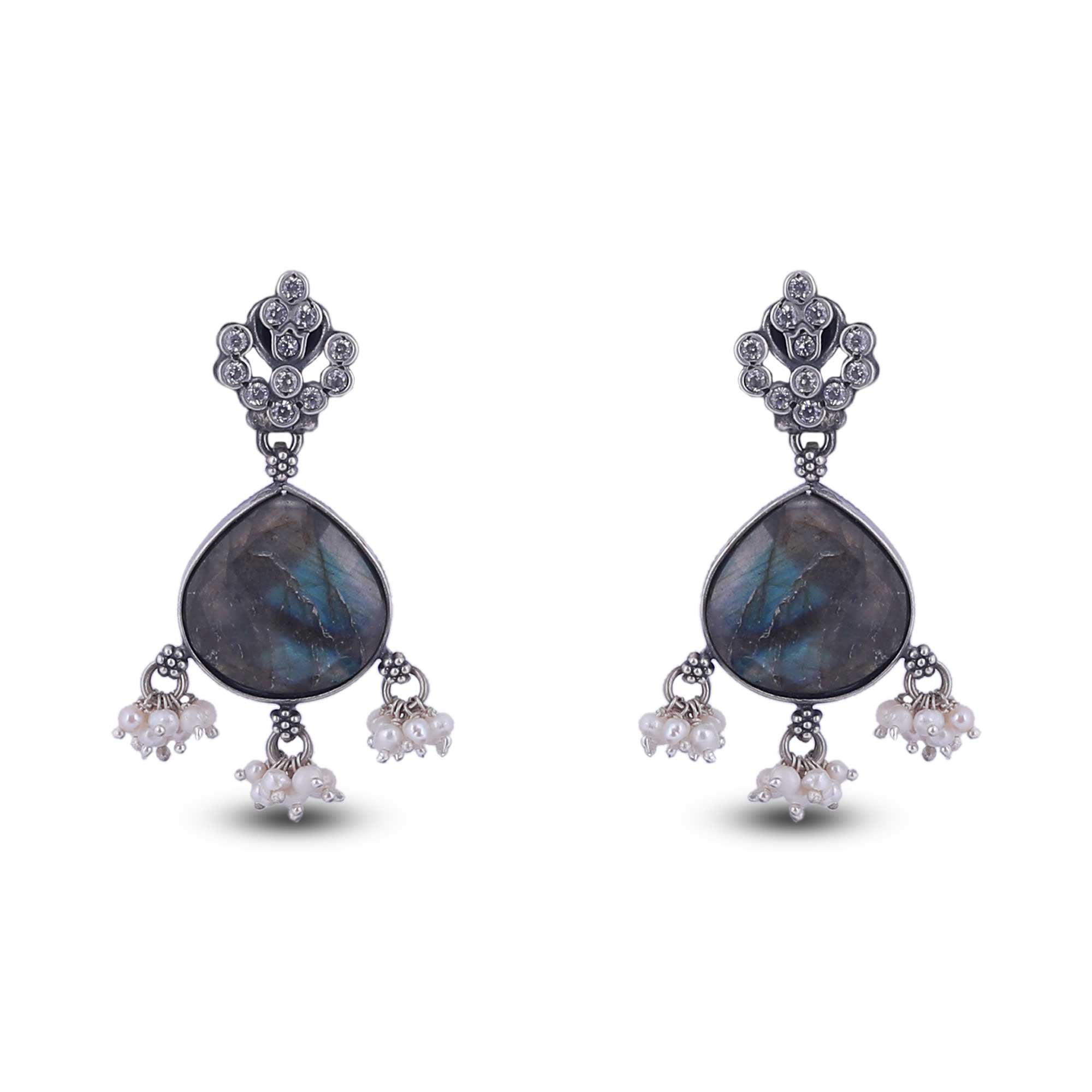 Priscilla Silver Earring_JSE2030