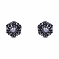 Prague Silver Earring_JSE2038