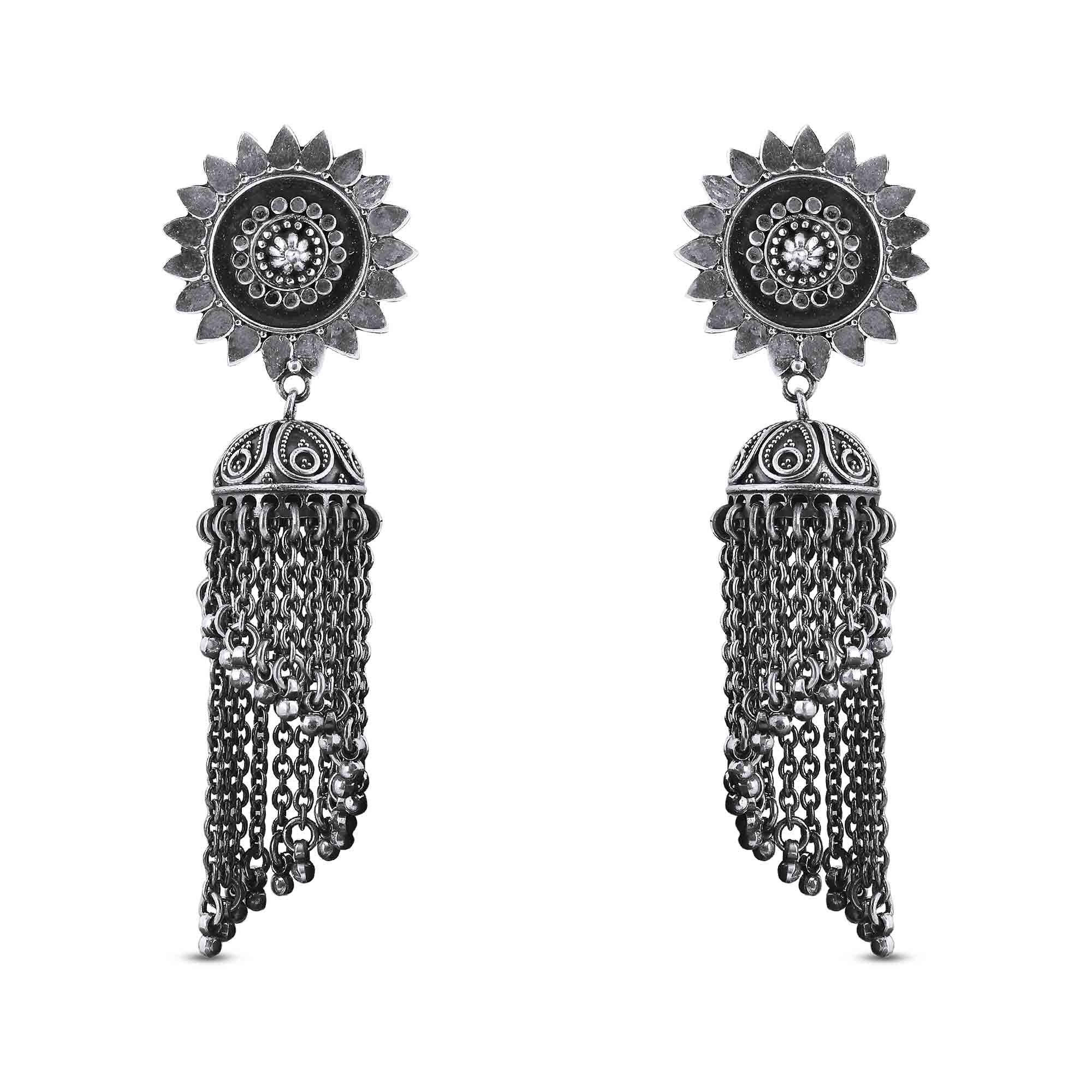 Albina Silver Earring_JSE2039