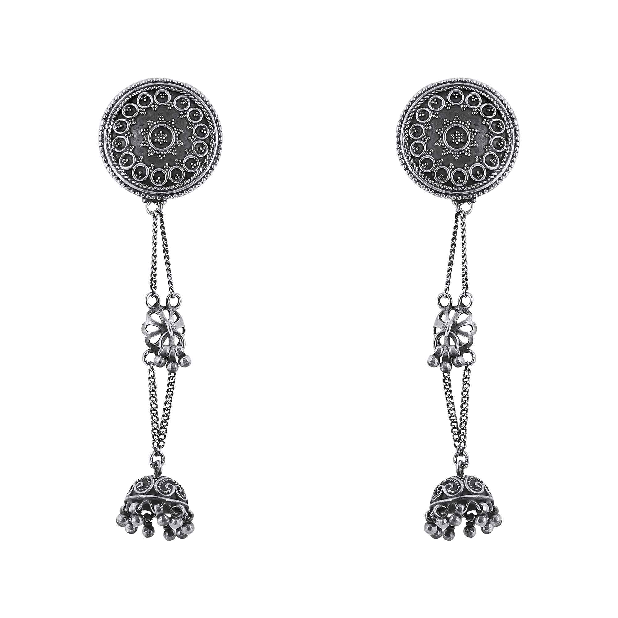 Fulvia Silver Earring_JSE2040