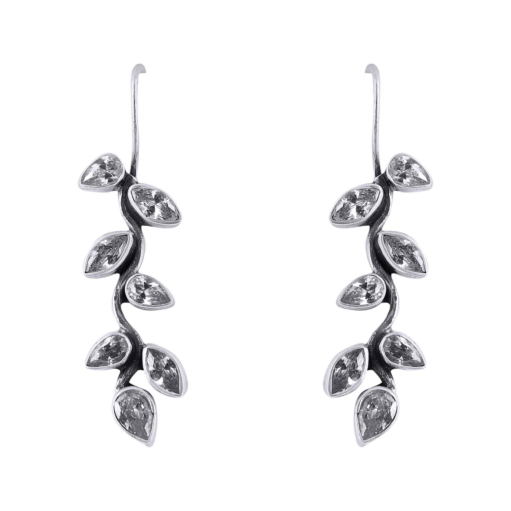 Germania Silver Earring_JSE2044