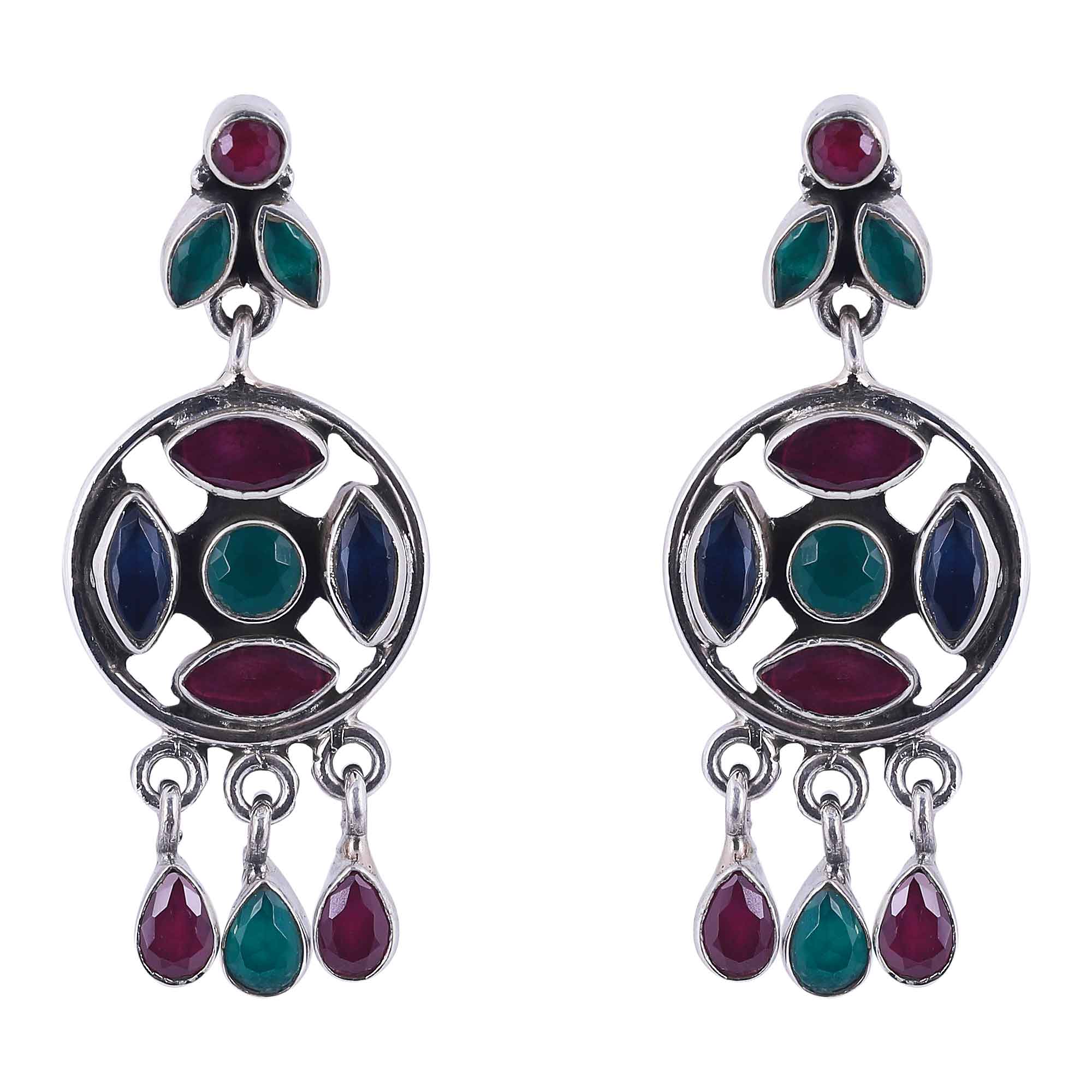 Leona Silver Earring_JSE2056
