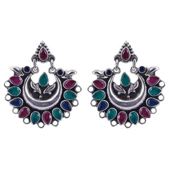 Zuariah Silver Earring_JSE2064