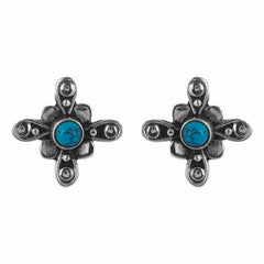 Aqua Silver Earring_JSE2071