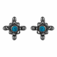 Aqua Silver Earring_JSE2071