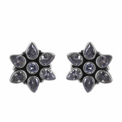 Blooming Silver Earring_JSE2073