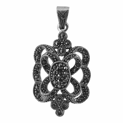 Fiore Silver Pendant _JSP3001