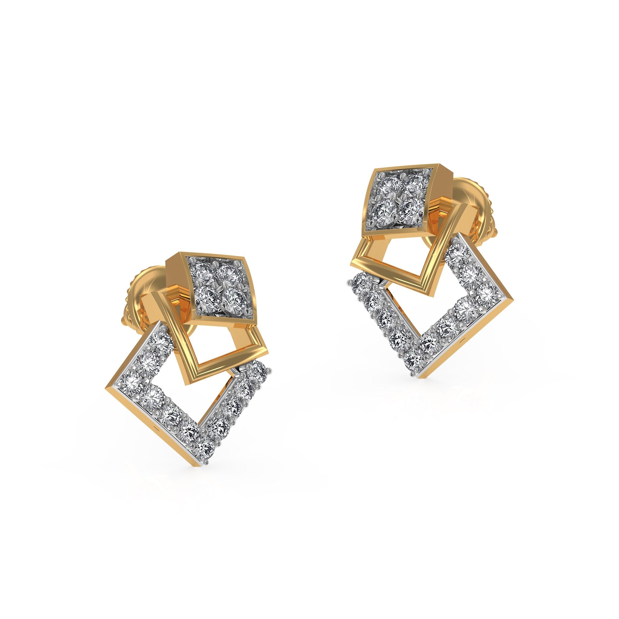 Di-Squared Earring_LDE5079