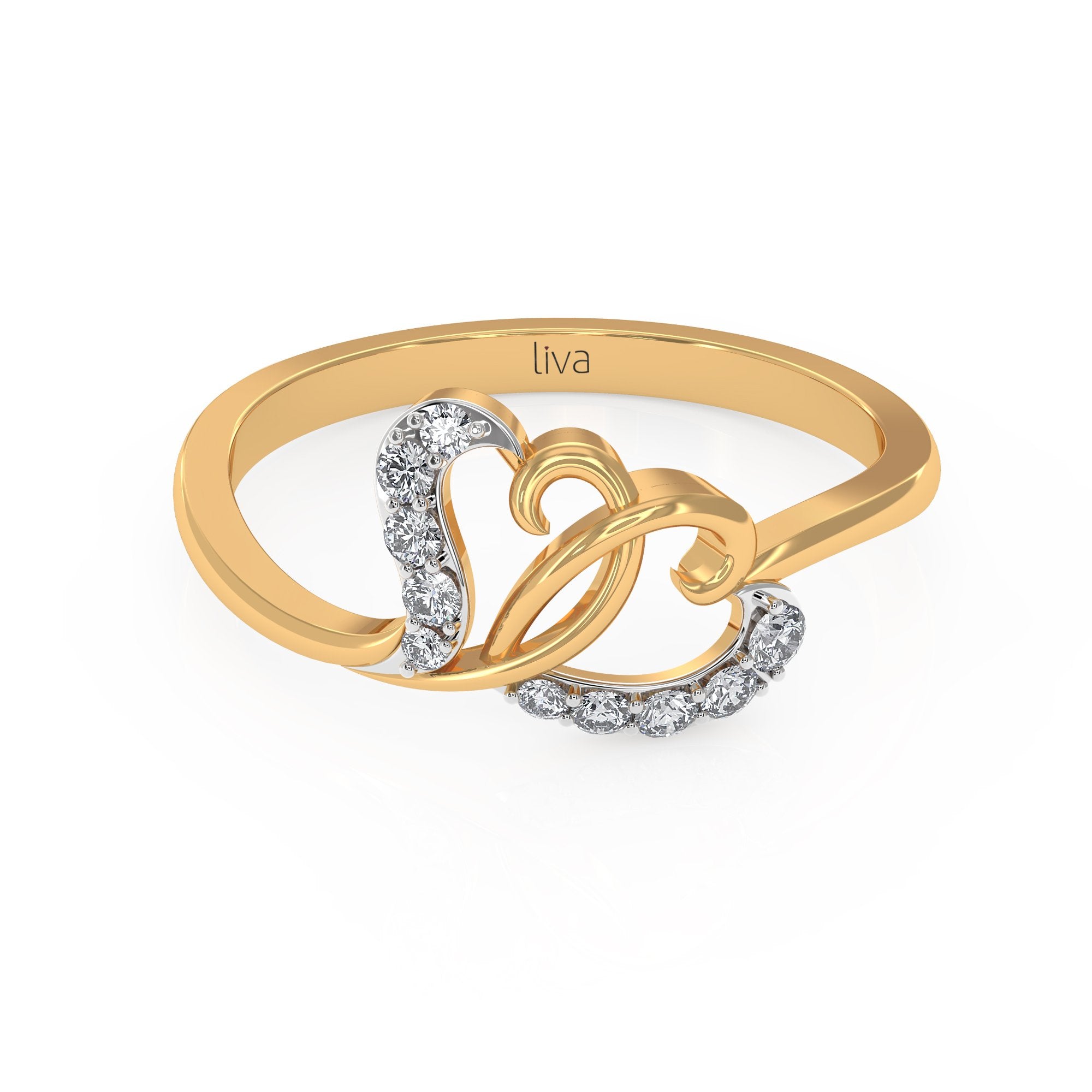 Entwined Hearts Ring_LDR1019