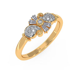 Semi Bloom Flower Power Ring_LDR1035