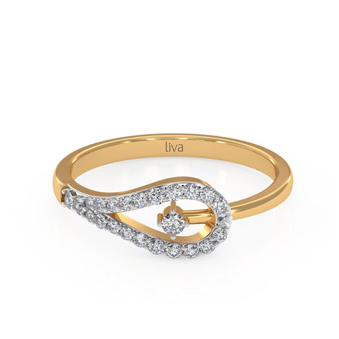 Entrapped Diamond Ring_LDR1057