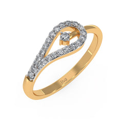 Entrapped Diamond Ring_LDR1057