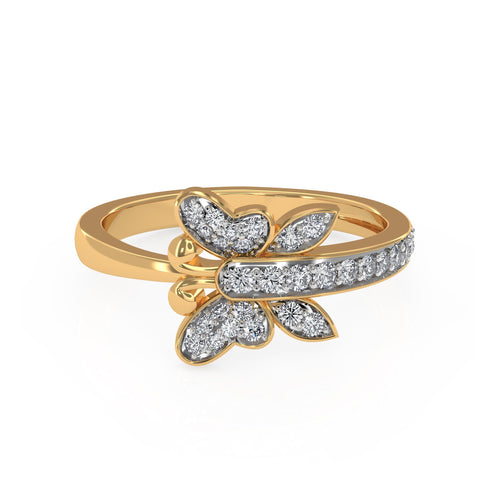 Elegant Butterfly Ring_LDR1060