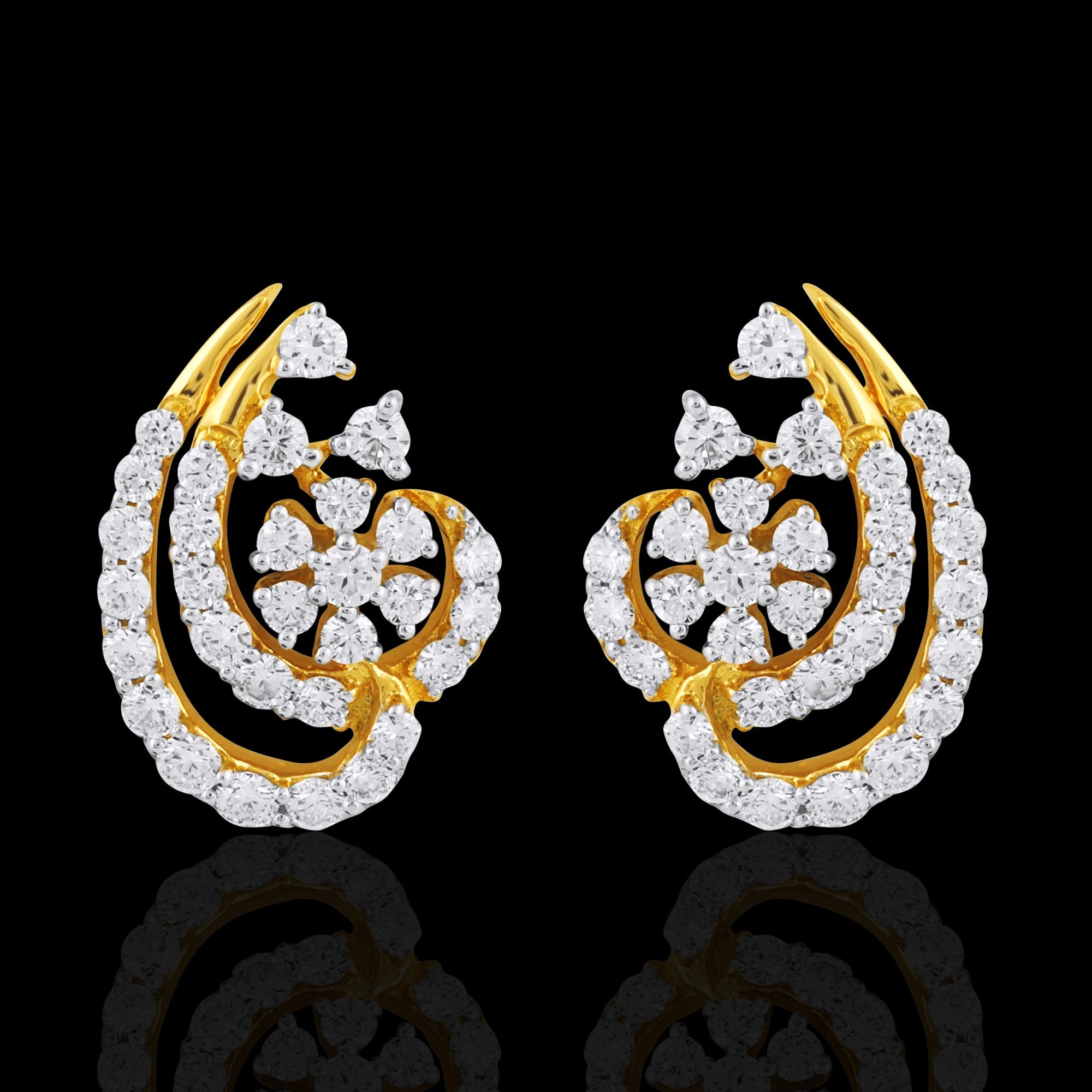 Photinia Diamond Earring_LIVDJER5005