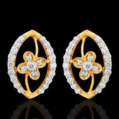 Magnolia Diamond Earring_LIVDJER5013